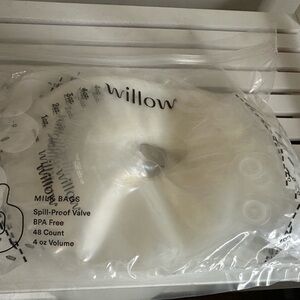 Willow milk bags